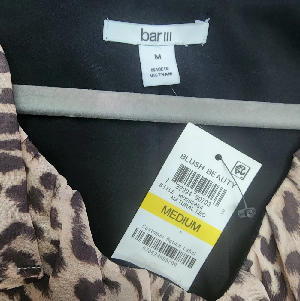 Leopard Ruffle Dress - Picture 3 of 4